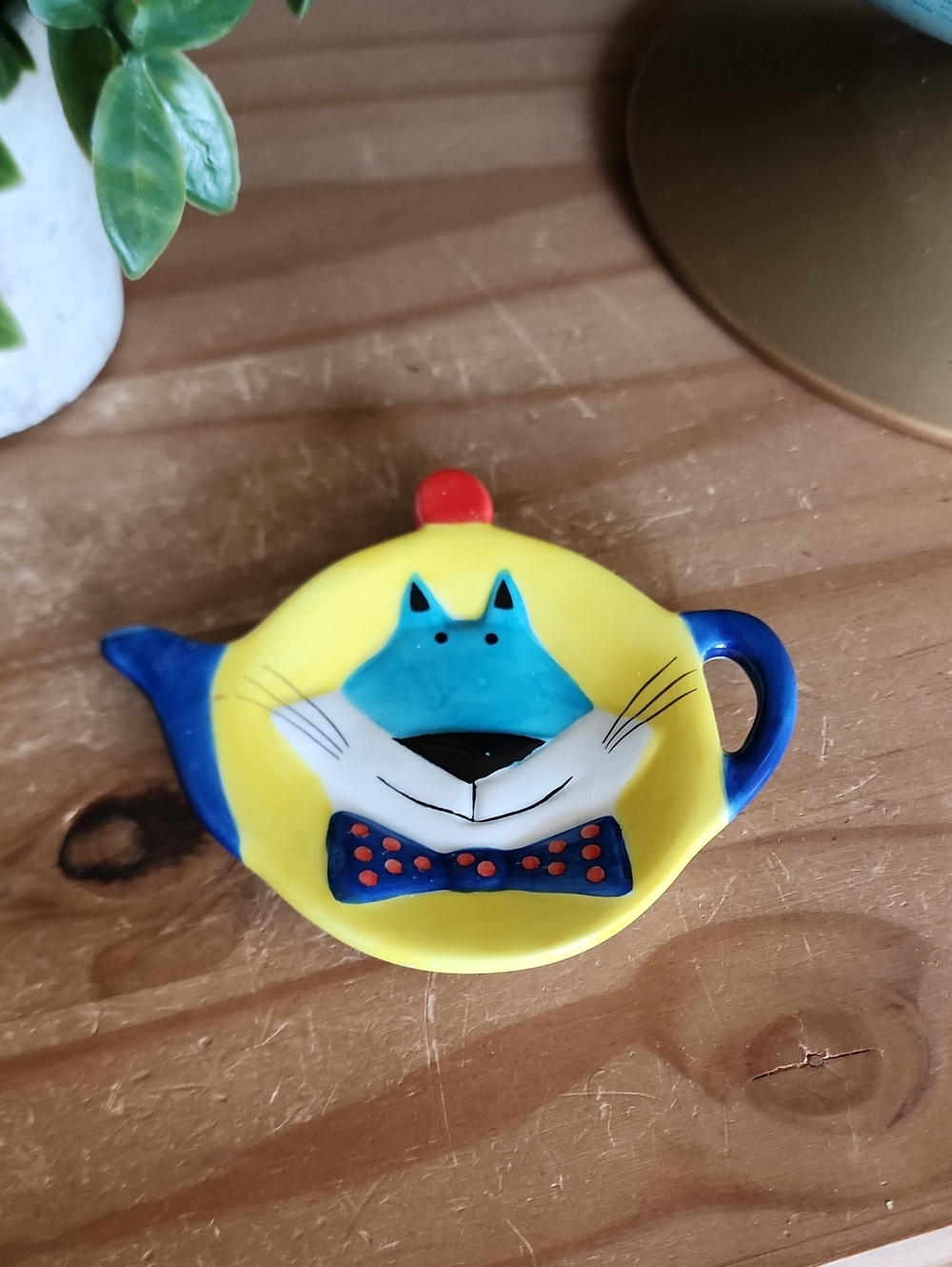 Cat Teapot Spoon Rest
